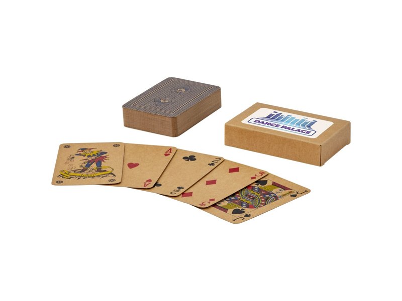Ace speelkaartset van kraftpapier