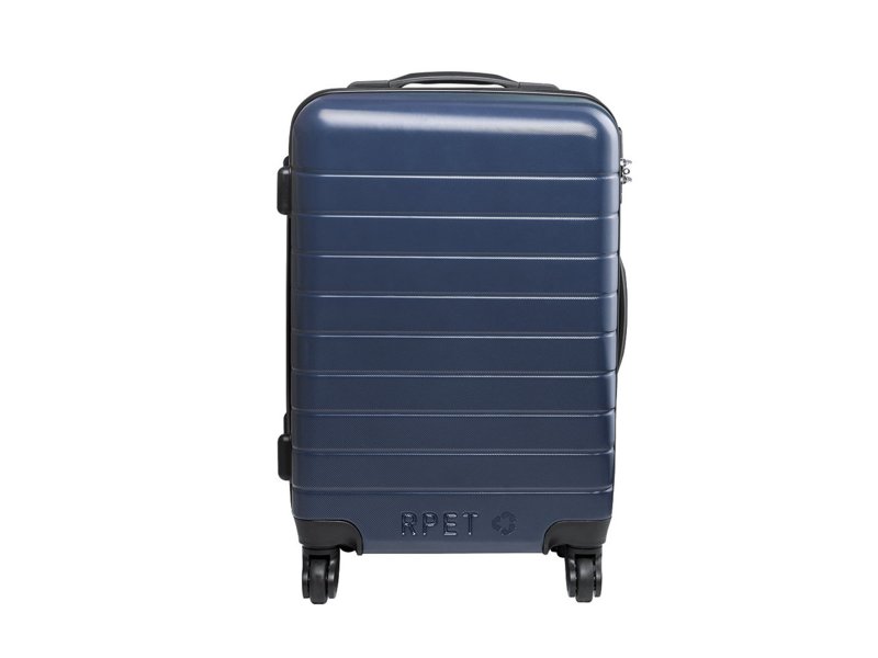 Trolley Dacrux Bedrukken – Duurzame RPET Trolley met TSA Slot Trolley Dacrux Bedrukken – Duurzame RPET Trolley met TSA Slot