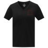 Somoto Dames T-shirt met V-hals en korte mouwen