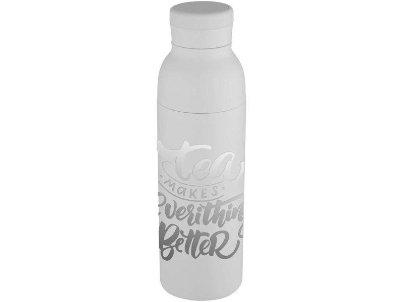 Illuminate 650 ml RCS gerecyclede roestvrijstalen dubbelwandige geïsoleerde waterfles