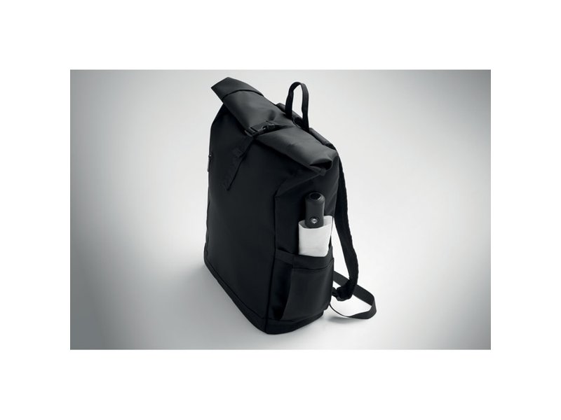 BANGKOK ROLL - Rolltop laptop rugzak 600D