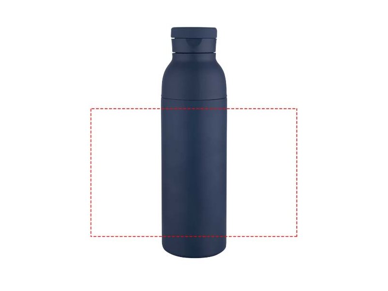 Illuminate 650 ml RCS gerecyclede roestvrijstalen dubbelwandige geïsoleerde waterfles