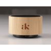 Wave Bamboo Bluetooth speaker bedrukt met logo ideaal relatiegeschenk
