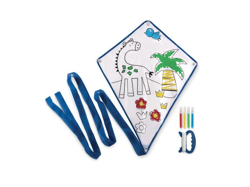 Vlieger tekenen? | Vlieger met viltstiften »