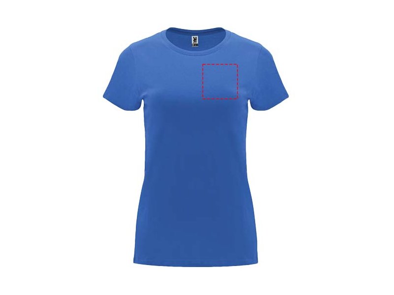 Capri damesshirt met korte mouwen