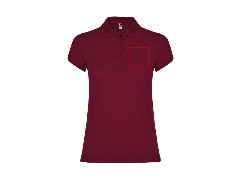 Star damespolo met korte mouwen Star damespolo met korte mouwen