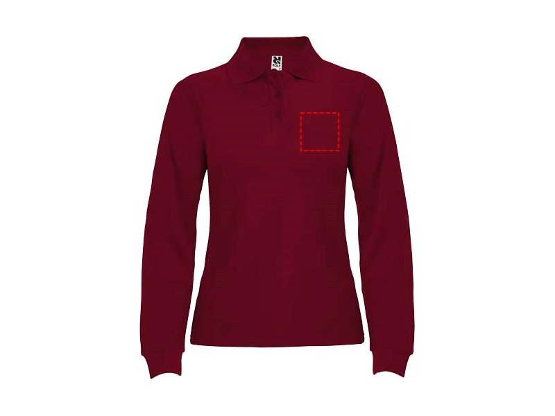 Estrella damespolo met lange mouwen