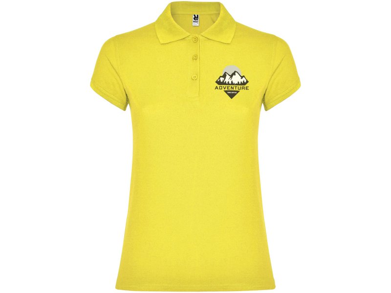 Star damespolo met korte mouwen