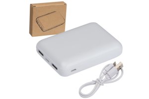 Powerbank Kilis 10.000 mAh kwaliteit oplader bedrukt met bedrijfslogo