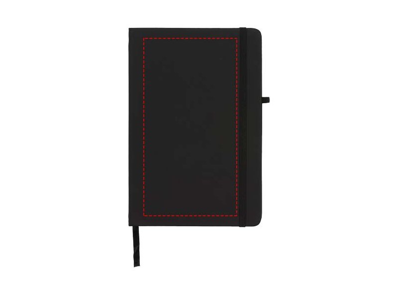 Noir Medium Notitieboek bedrukken Noir Medium Notitieboek bedrukken