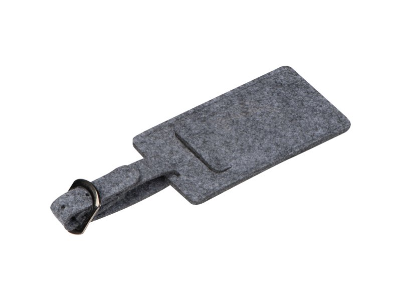 Vilten bagagelabel Portland