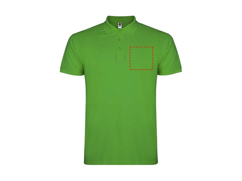 Star herenpolo met korte mouwen