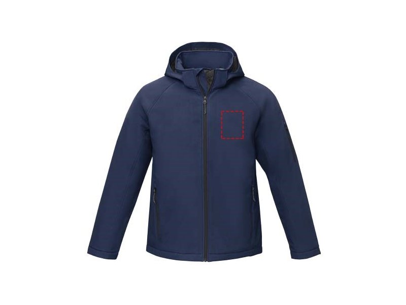 Notus gewatteerd softshell herenjas Notus gewatteerd softshell herenjas