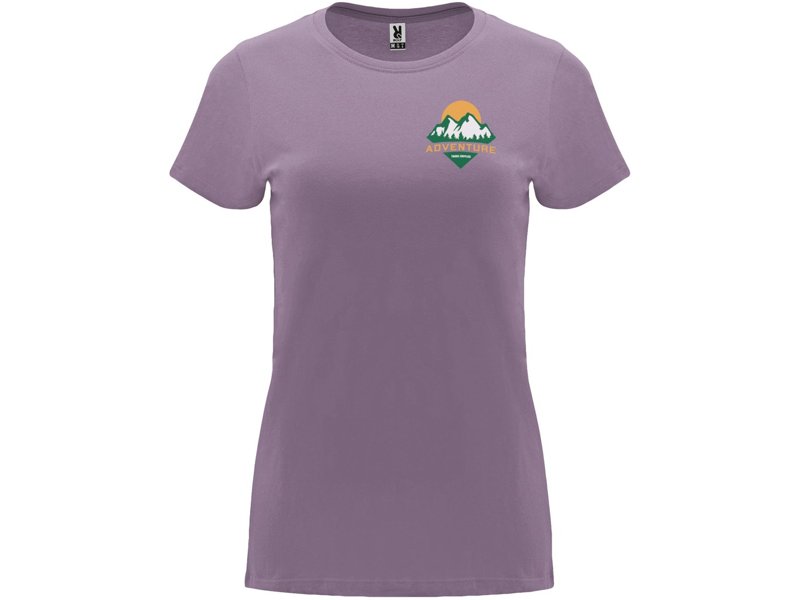 Capri damesshirt met korte mouwen Capri damesshirt met korte mouwen