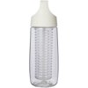HydroFruit 700 ml drinkfles van gerecycled plastic met klapdeksel en infuser