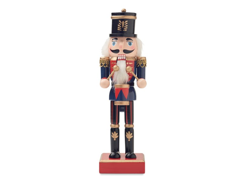 JOLLY CRUNCH - Notenkraker ornament van hout
