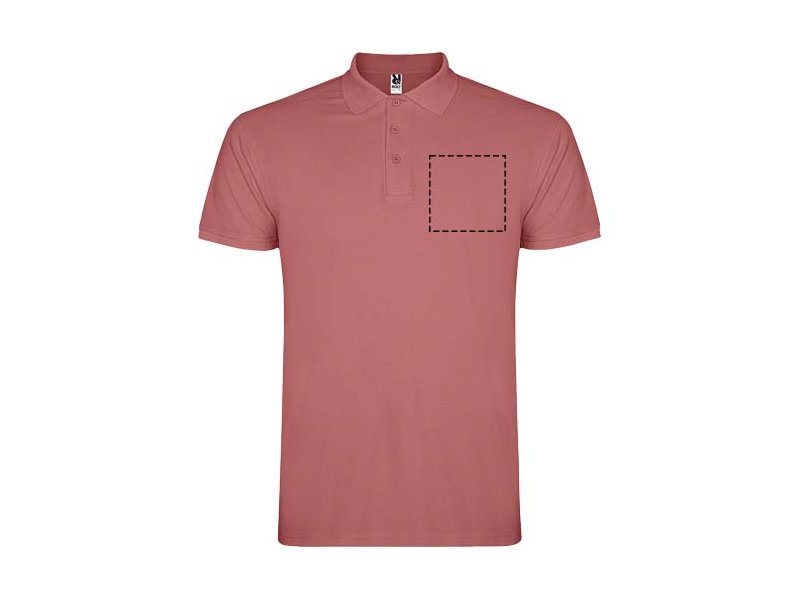 Star herenpolo met korte mouwen