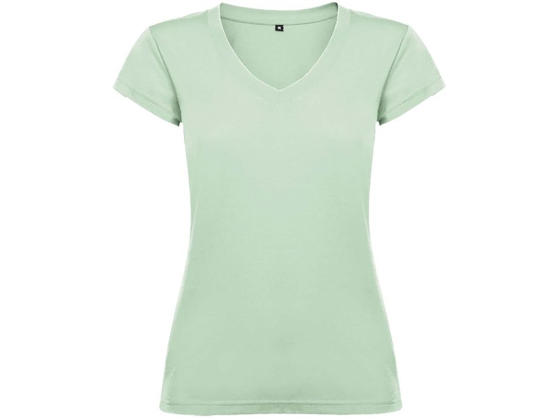 Victoria damesshirt met V-hals en korte mouwen Victoria damesshirt met V-hals en korte mouwen