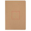 Slyk A5 kraft cahier notitieboek met gelinieerde pagina's Slyk A5 kraft cahier notitieboek met gelinieerde pagina's