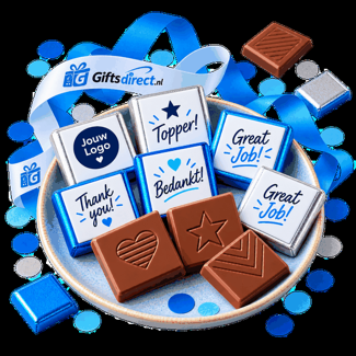 Chocolade met logo