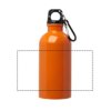 Oregon 400 ml RCS gecertificeerde enkelwandige roestvrijstalen waterfles met karabijnhaak Oregon 400 ml RCS gecertificeerde enkelwandige roestvrijstalen waterfles met karabijnhaak