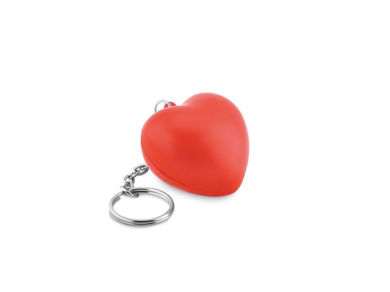 Sleutelhanger met PU hart