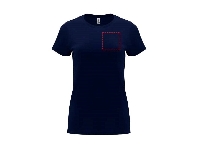 Capri damesshirt met korte mouwen Capri damesshirt met korte mouwen