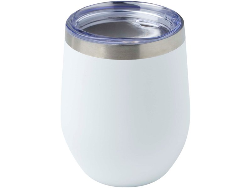 Corzo 350 ml RCS-gecertificeerde koperen beker met vacuümisolatie van gerecycled roestvrij staal
