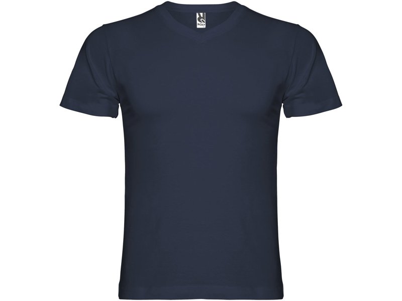 Samoyedo herenshirt met V-hals en korte mouwen Samoyedo herenshirt met V-hals en korte mouwen