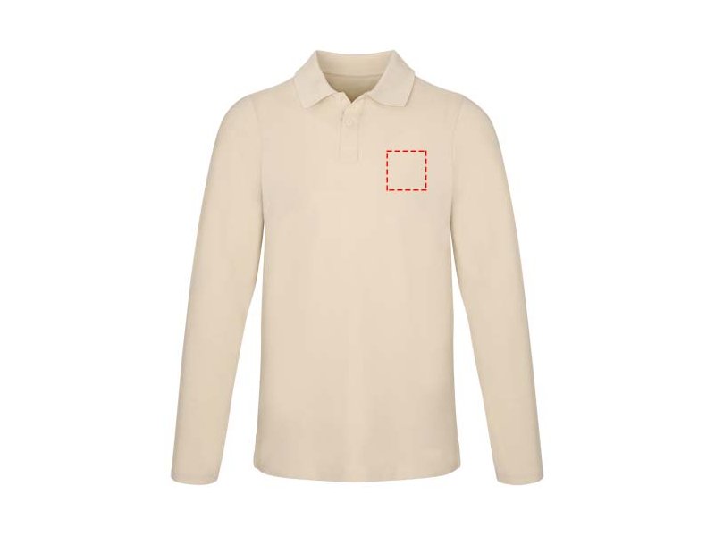 Oakville heren polo met lange mouwen