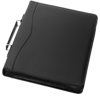 Ebony A4 portfolio met ritssluiting en handvat