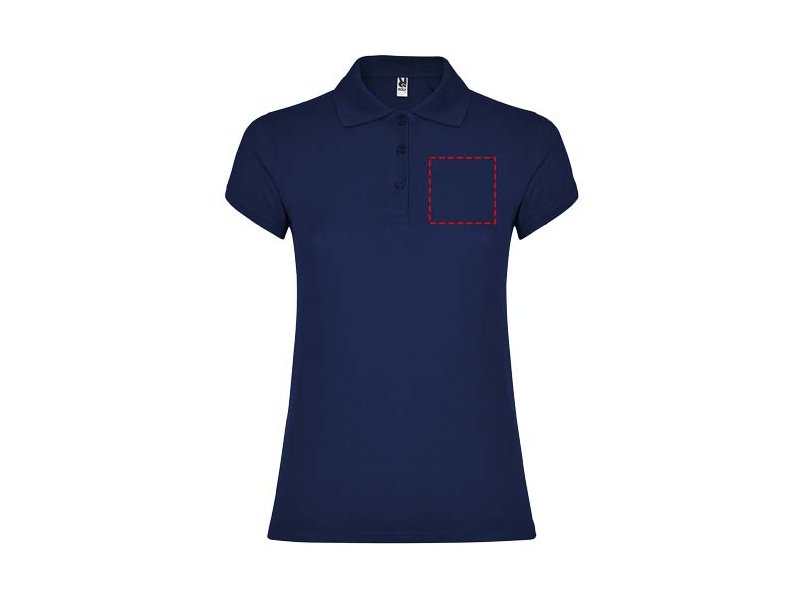 Star damespolo met korte mouwen Star damespolo met korte mouwen