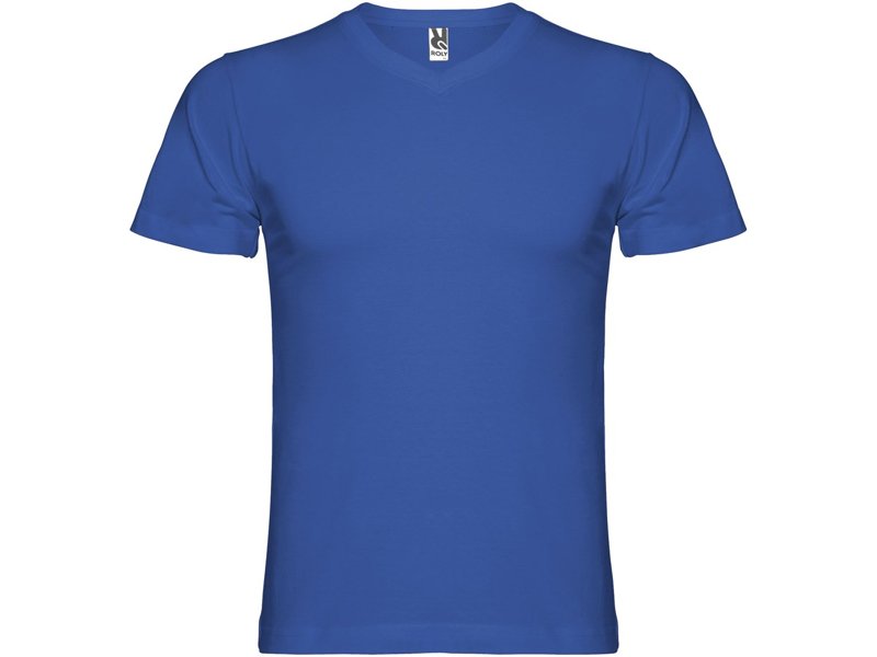 Samoyedo herenshirt met V-hals en korte mouwen Samoyedo herenshirt met V-hals en korte mouwen