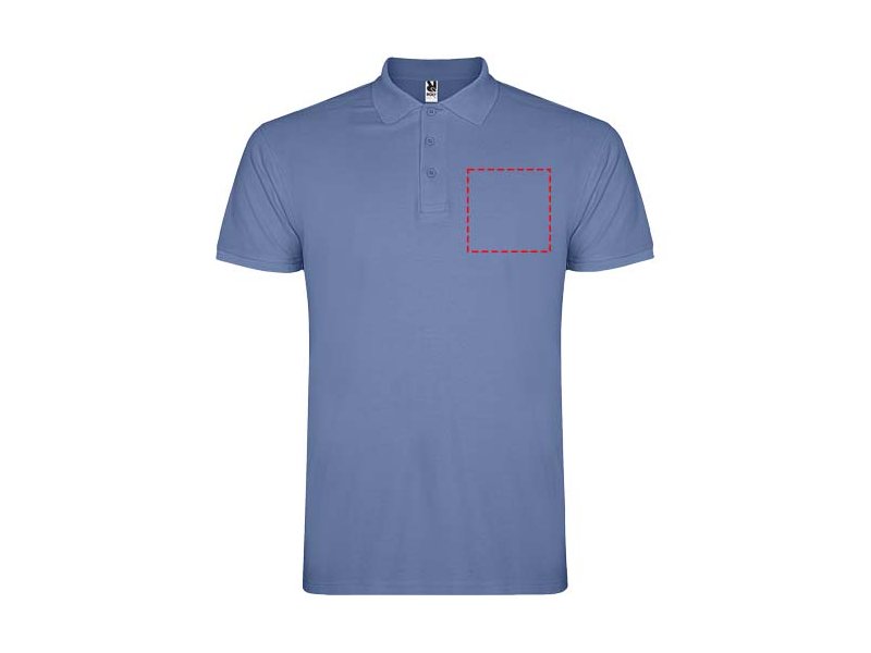 Star herenpolo met korte mouwen Star herenpolo met korte mouwen