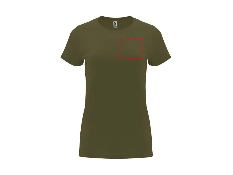 Capri damesshirt met korte mouwen