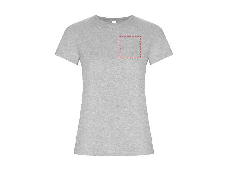 Golden damesshirt met korte mouwen Golden damesshirt met korte mouwen