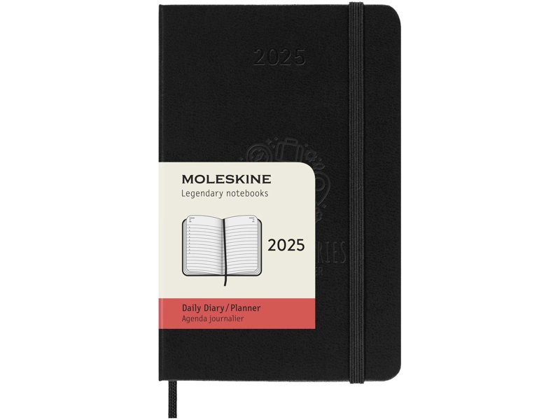 Moleskine hardback pocket dag-agenda voor 12 maanden Moleskine hardback pocket dag-agenda voor 12 maanden