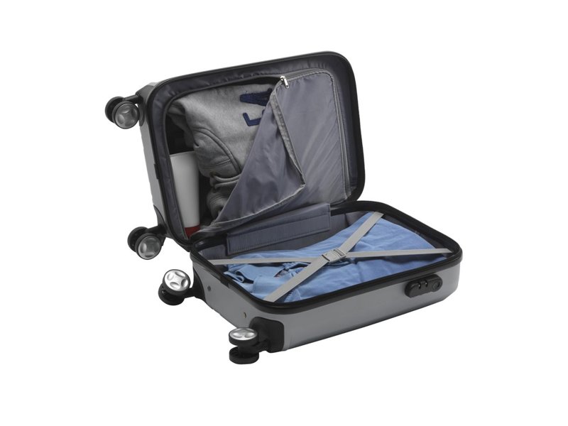 ABS Trolley 20 Inch Bedrukken – Compacte Handbagage Trolley ABS Trolley 20 Inch Bedrukken – Compacte Handbagage Trolley