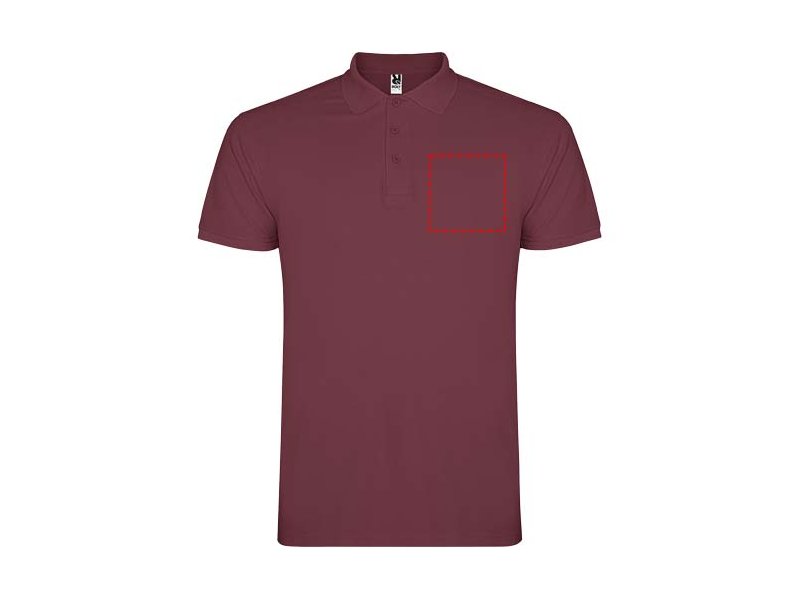 Star herenpolo met korte mouwen Star herenpolo met korte mouwen