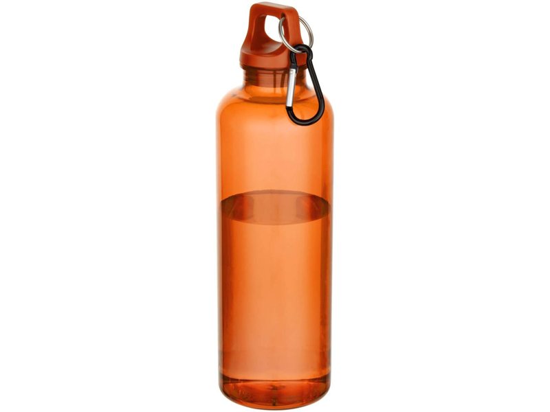 Oregon 750 ml waterfles van RCS-gecertificeerd gerecycled plastic met karabijnhaak