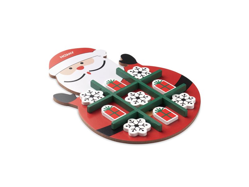HOHOTOE - Kerstmis houten tic tac toe