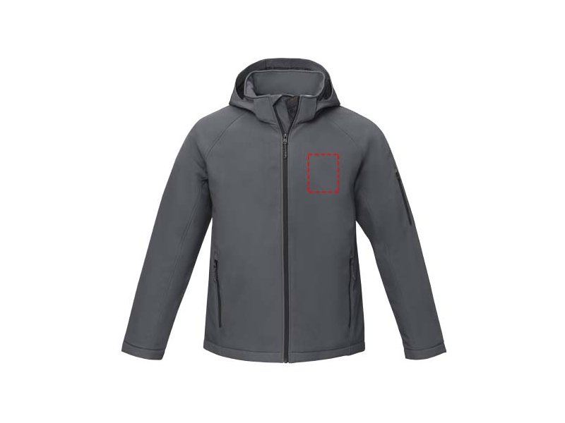 Notus gewatteerd softshell herenjas
