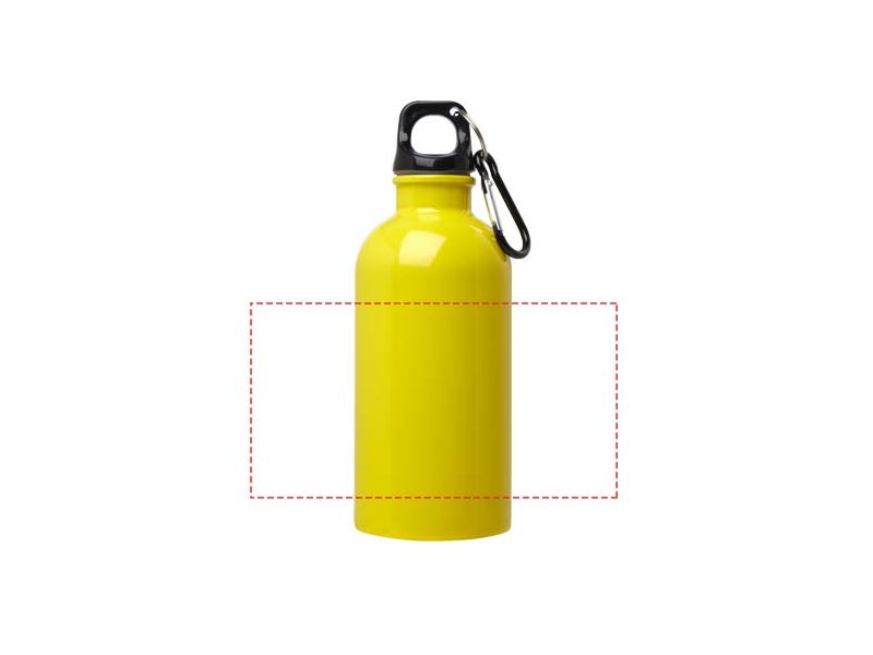 Oregon 400 ml RCS gecertificeerde enkelwandige roestvrijstalen waterfles met karabijnhaak Oregon 400 ml RCS gecertificeerde enkelwandige roestvrijstalen waterfles met karabijnhaak
