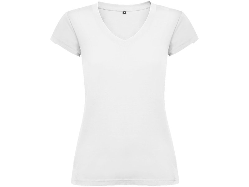 Victoria damesshirt met V-hals en korte mouwen