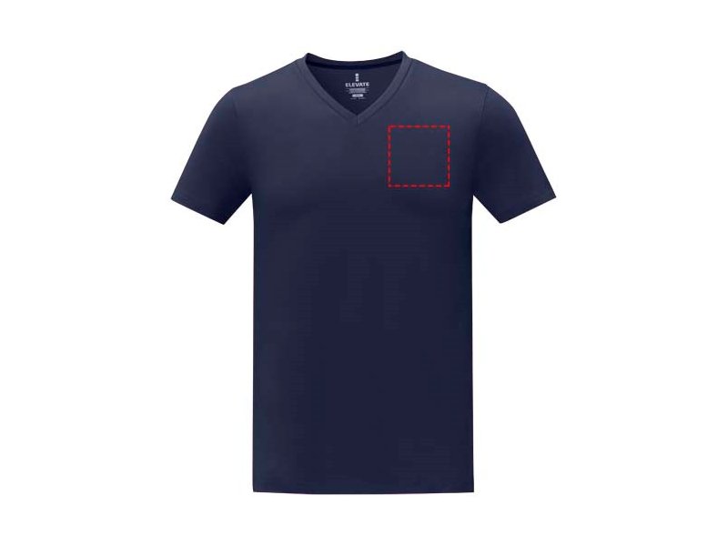 Somoto Heren T-shirt met V-hals en korte mouwen Somoto Heren T-shirt met V-hals en korte mouwen