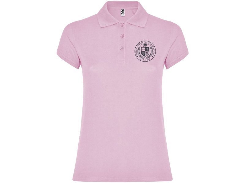 Star damespolo met korte mouwen