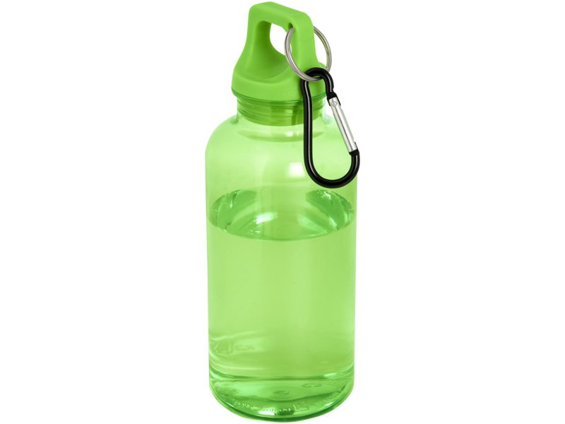 Oregon 400 ml waterfles van RCS-gecertificeerd gerecycled plastic met karabijnhaak