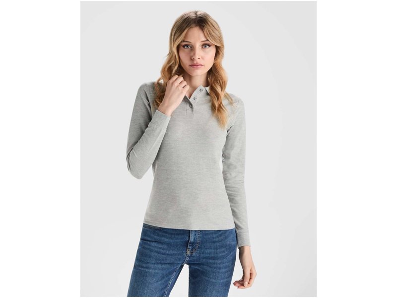 Estrella damespolo met lange mouwen