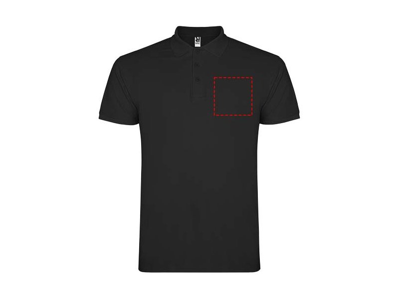 Star herenpolo met korte mouwen