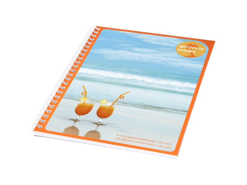 Desk-Mate® A5 notitieboek met synthetische omslag Desk-Mate® A5 notitieboek met synthetische omslag